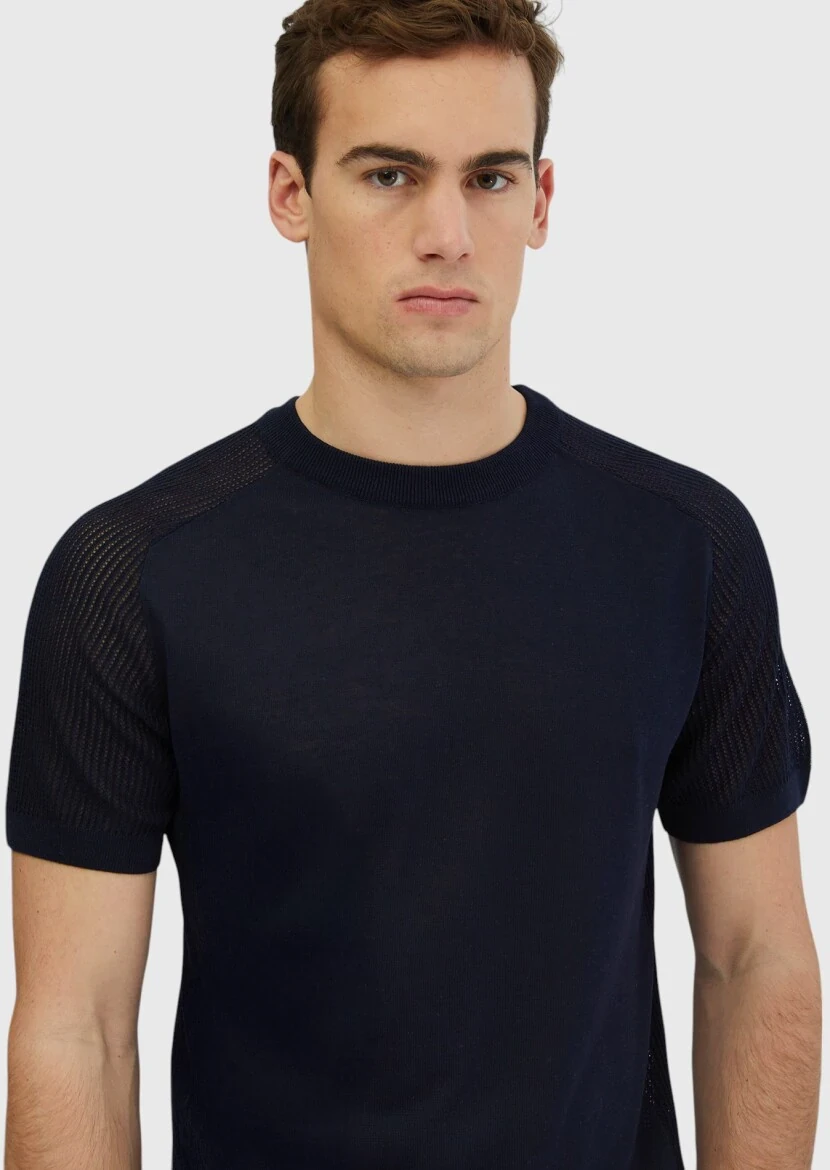 Navy Blue Knitwear - 3