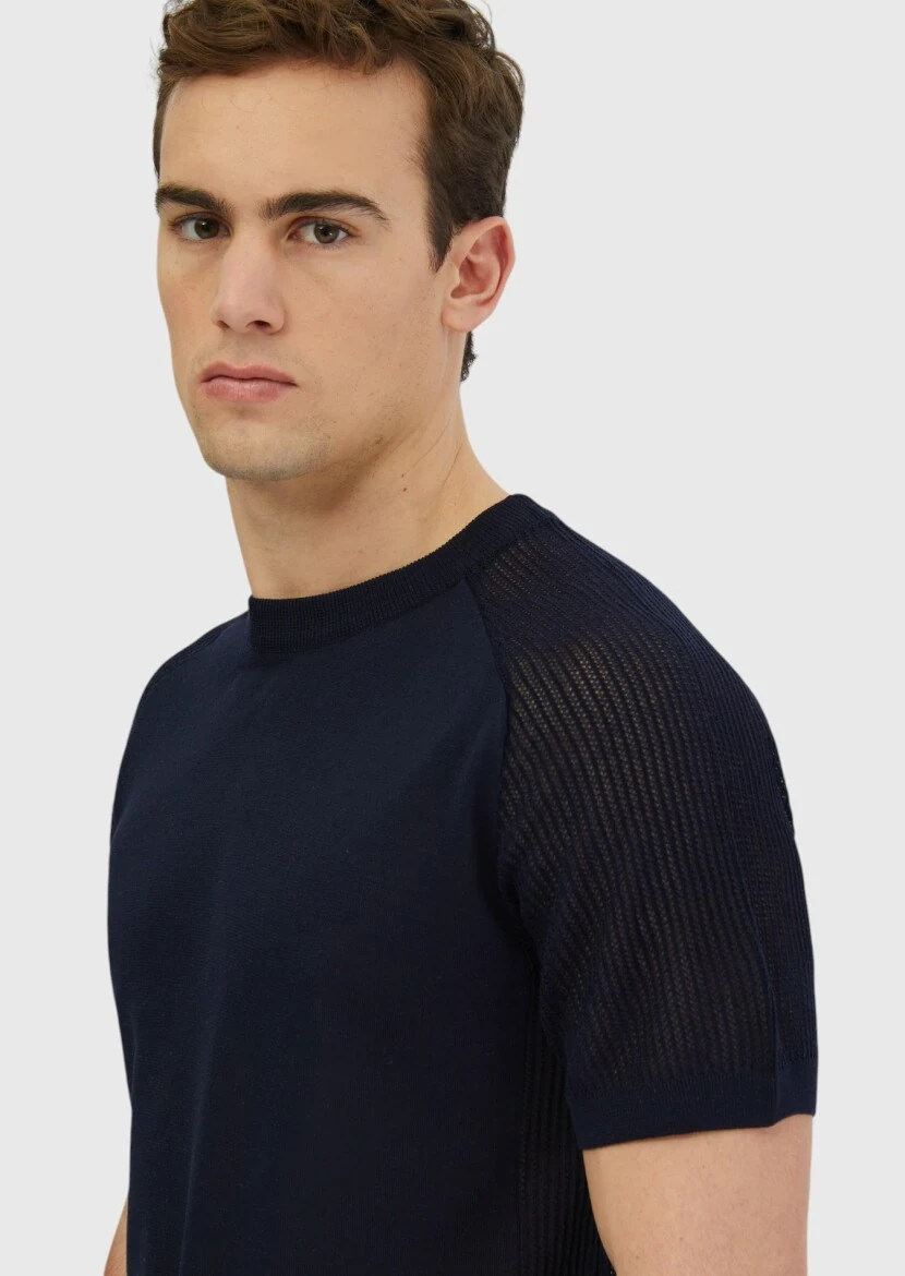 Navy Blue Knitwear - 4