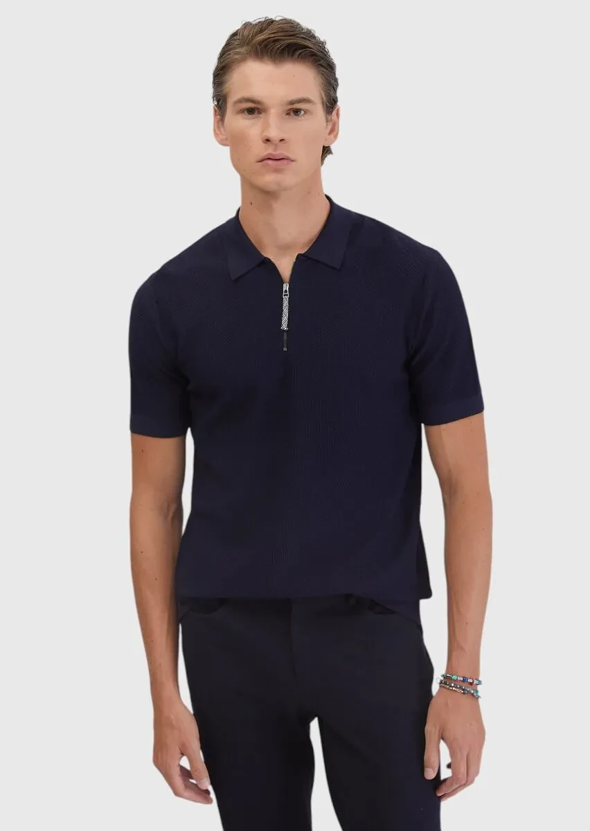 Navy Blue Knitwear - 3