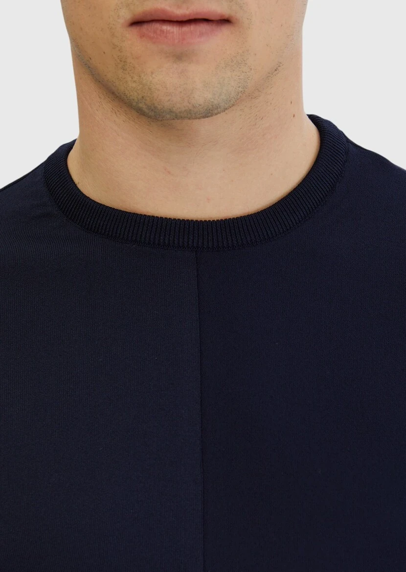 Navy Blue Knitwear - 5