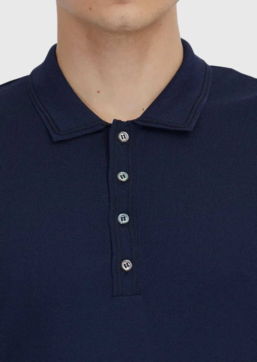 Navy Blue Knitwear - 4