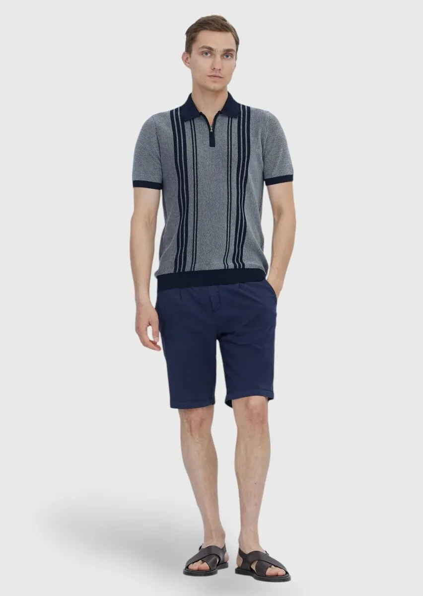 Navy Blue Knitwear - 2