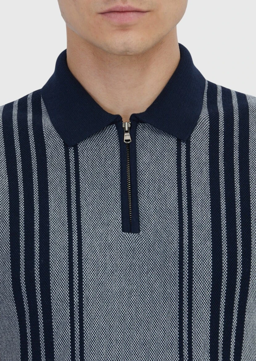 Navy Blue Knitwear - 5