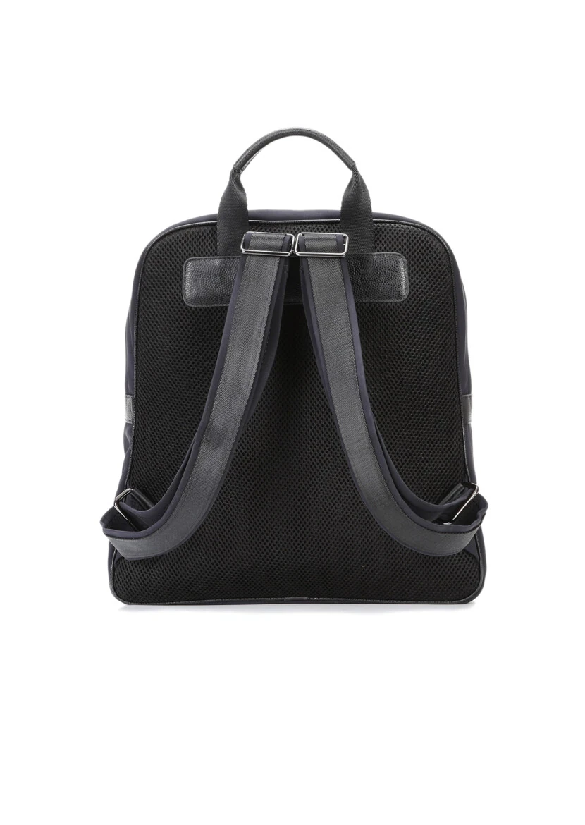 Navy Blue Material Bag - 2