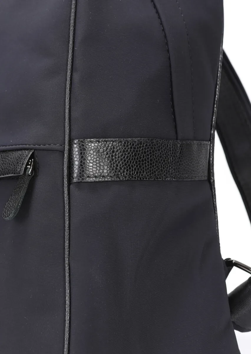 Navy Blue Material Bag - 4