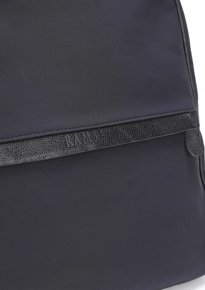 Navy Blue Material Bag - 5