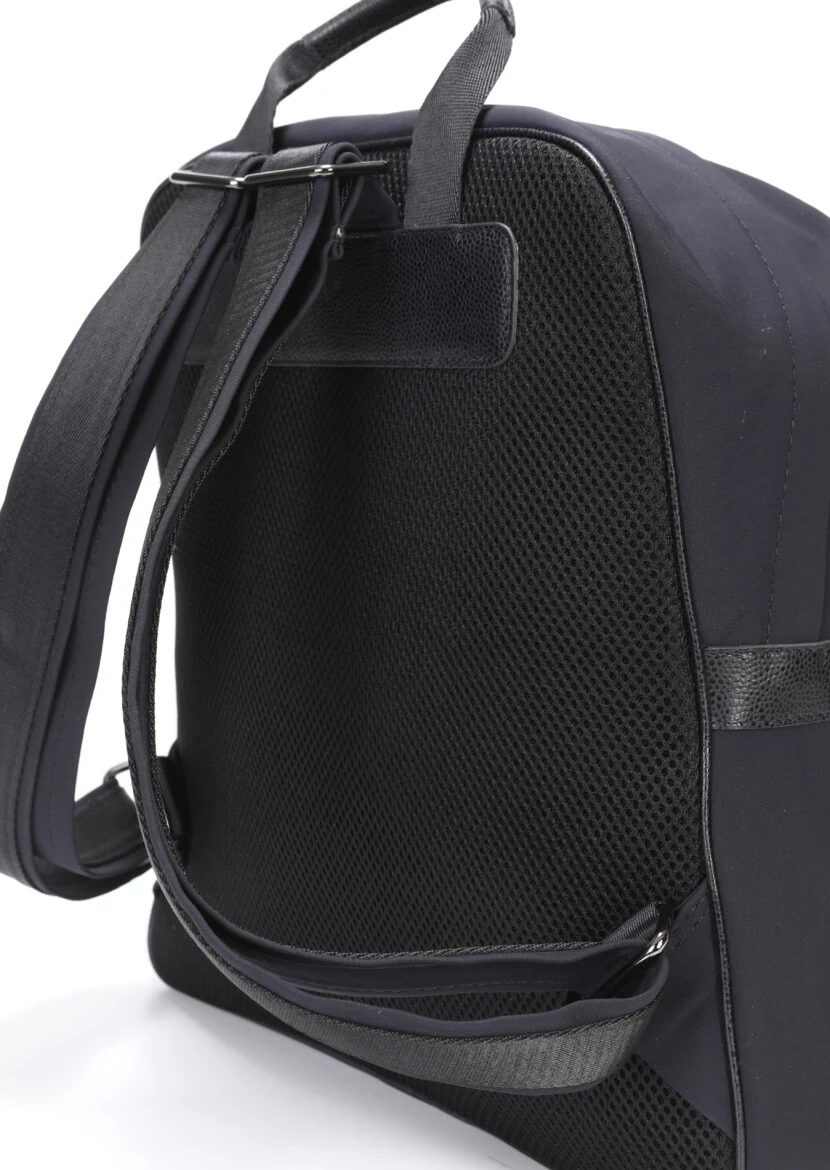 Navy Blue Material Bag - 6