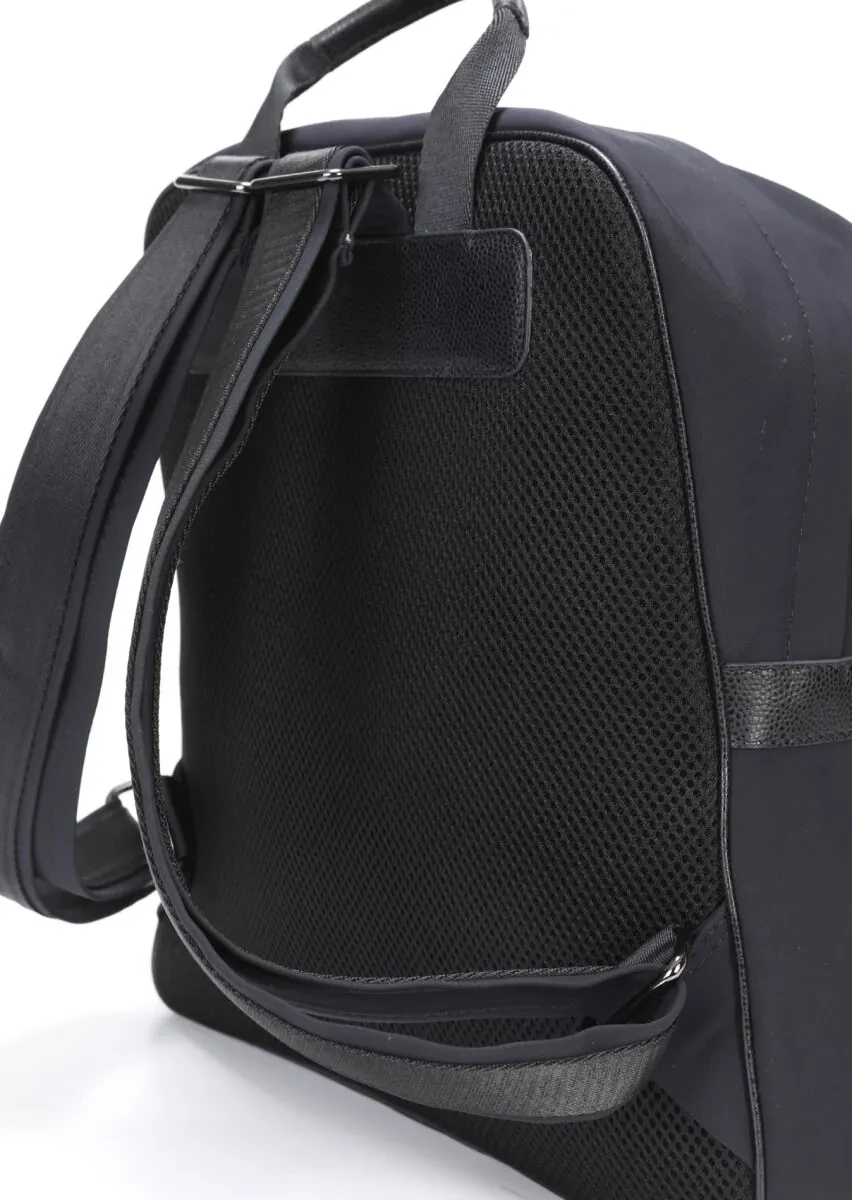 Navy Blue Material Bag - 6