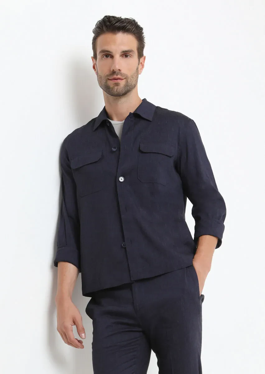 Navy Blue New Gen Suit - 3