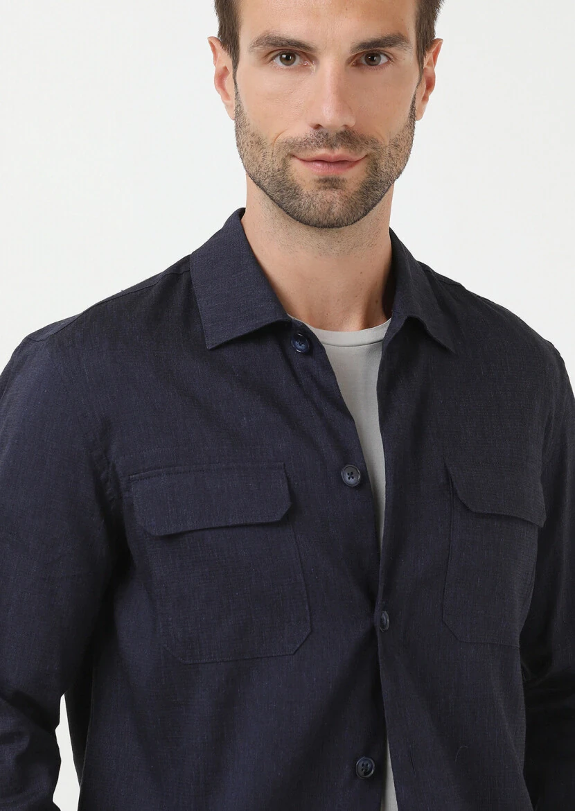 Navy Blue New Gen Suit - 5