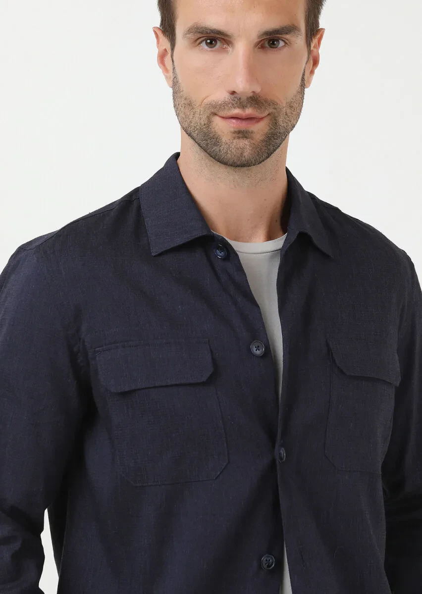 Navy Blue New Gen Suit - 5