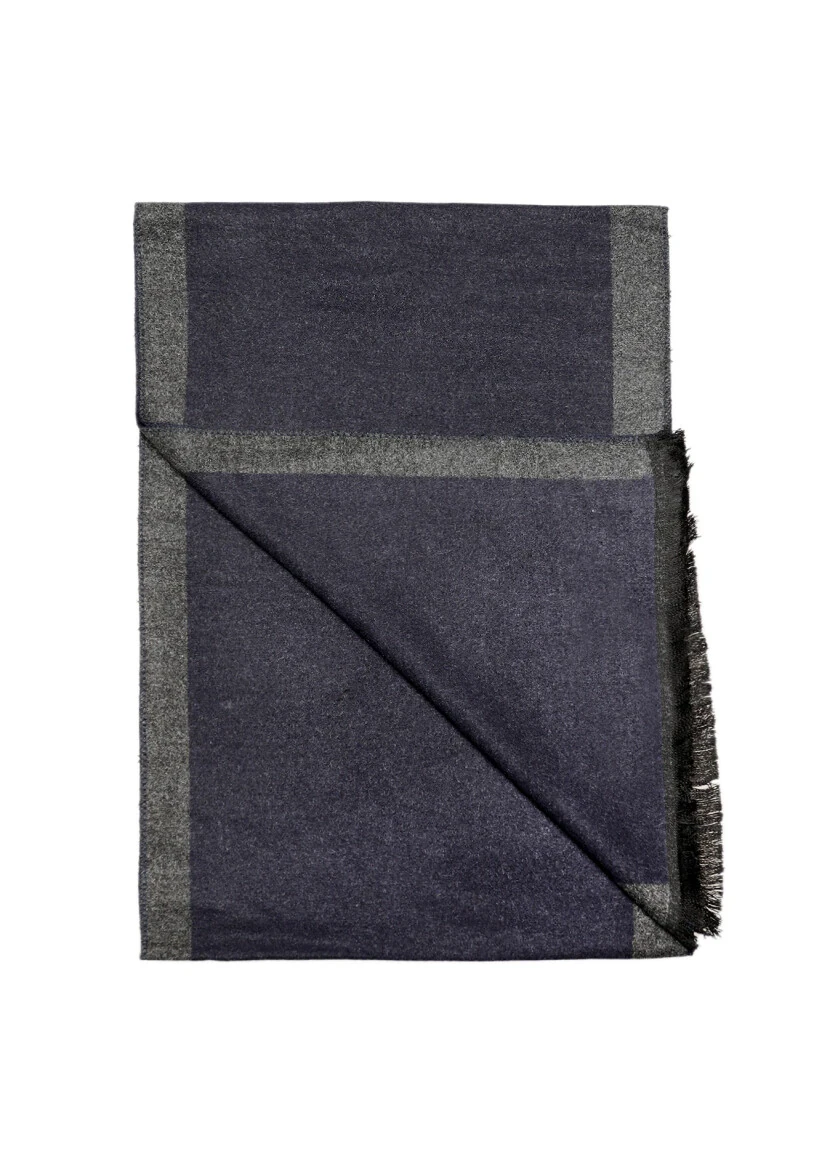 Navy Blue Scarf - RAMSEY