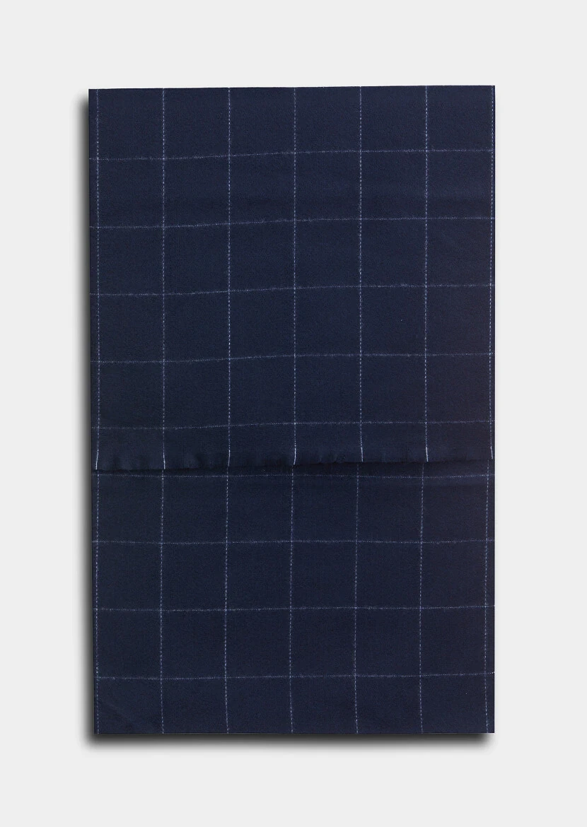 Navy Blue Scarf - RAMSEY