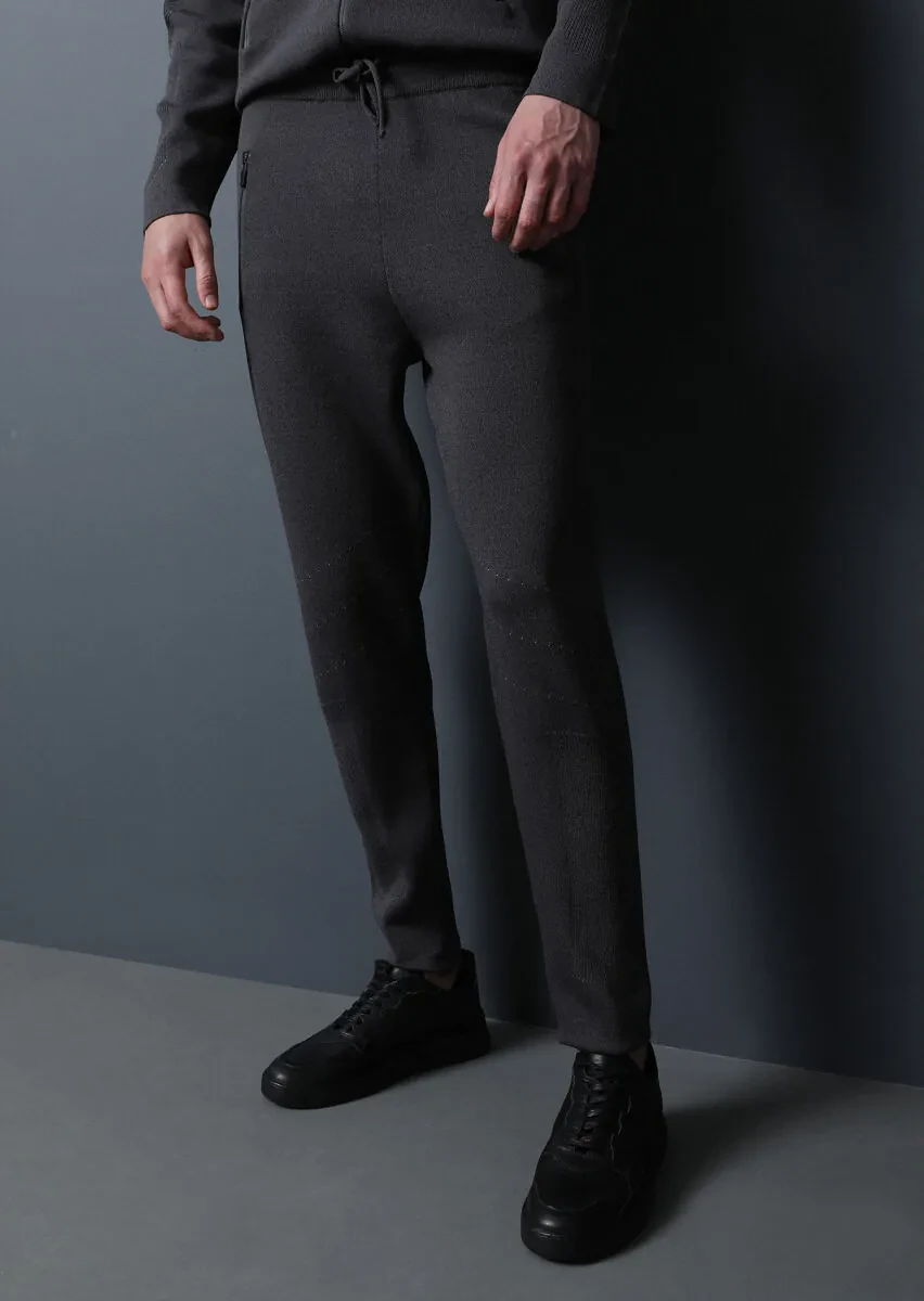 Navy Blue Sweat Pants - 2