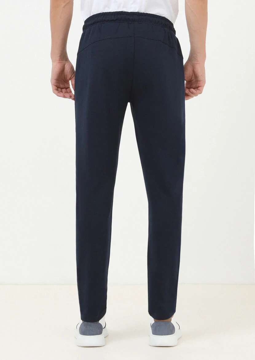 Navy Blue Sweat Pants - 4