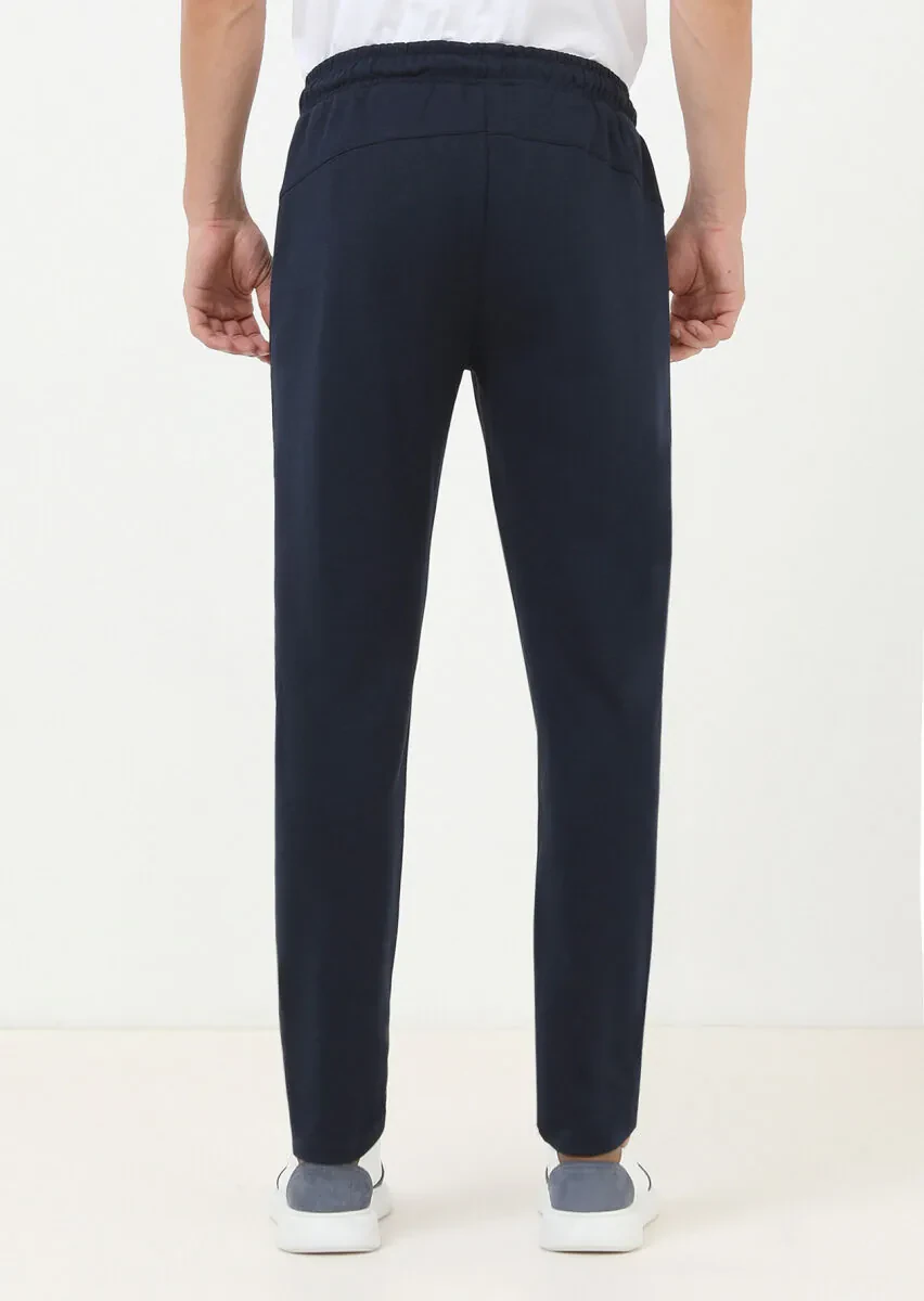Navy Blue Sweat Pants - 4