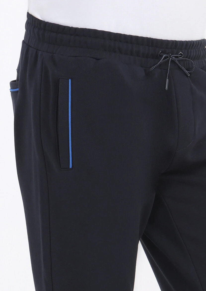 Navy Blue Sweat Pants - 3