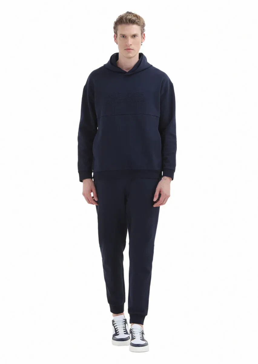 Navy Blue Sweat Pants - 3