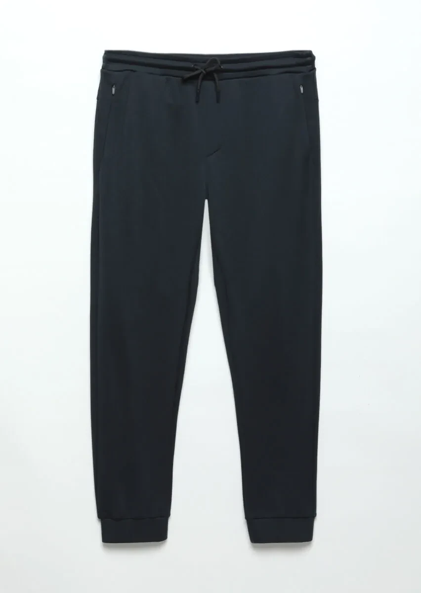 Navy Blue Sweat Pants - 6