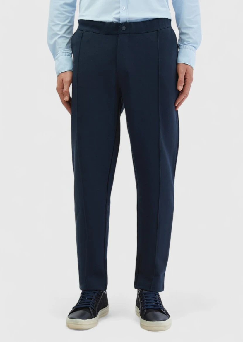 Navy Blue Sweat Pants - RAMSEY