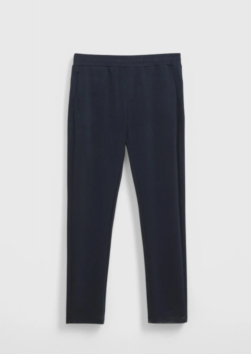 Navy Blue Sweat Pants - 5