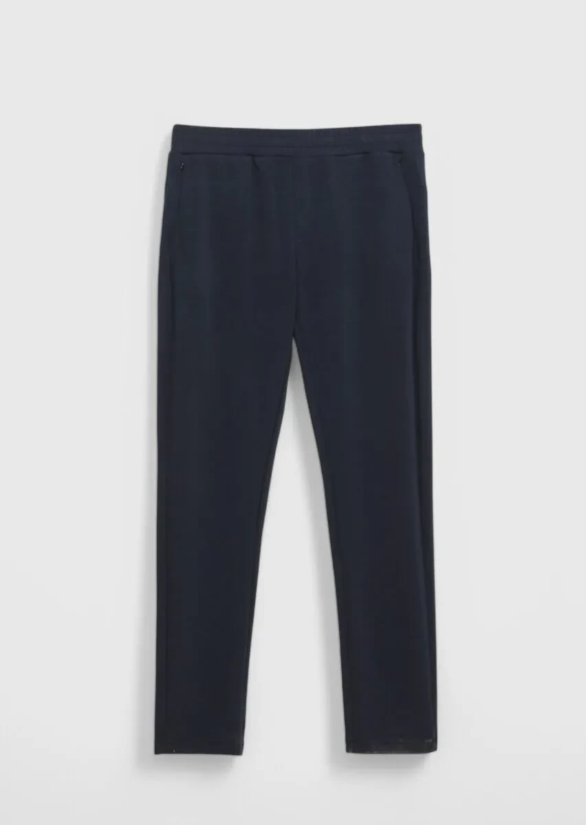 Navy Blue Sweat Pants - 5