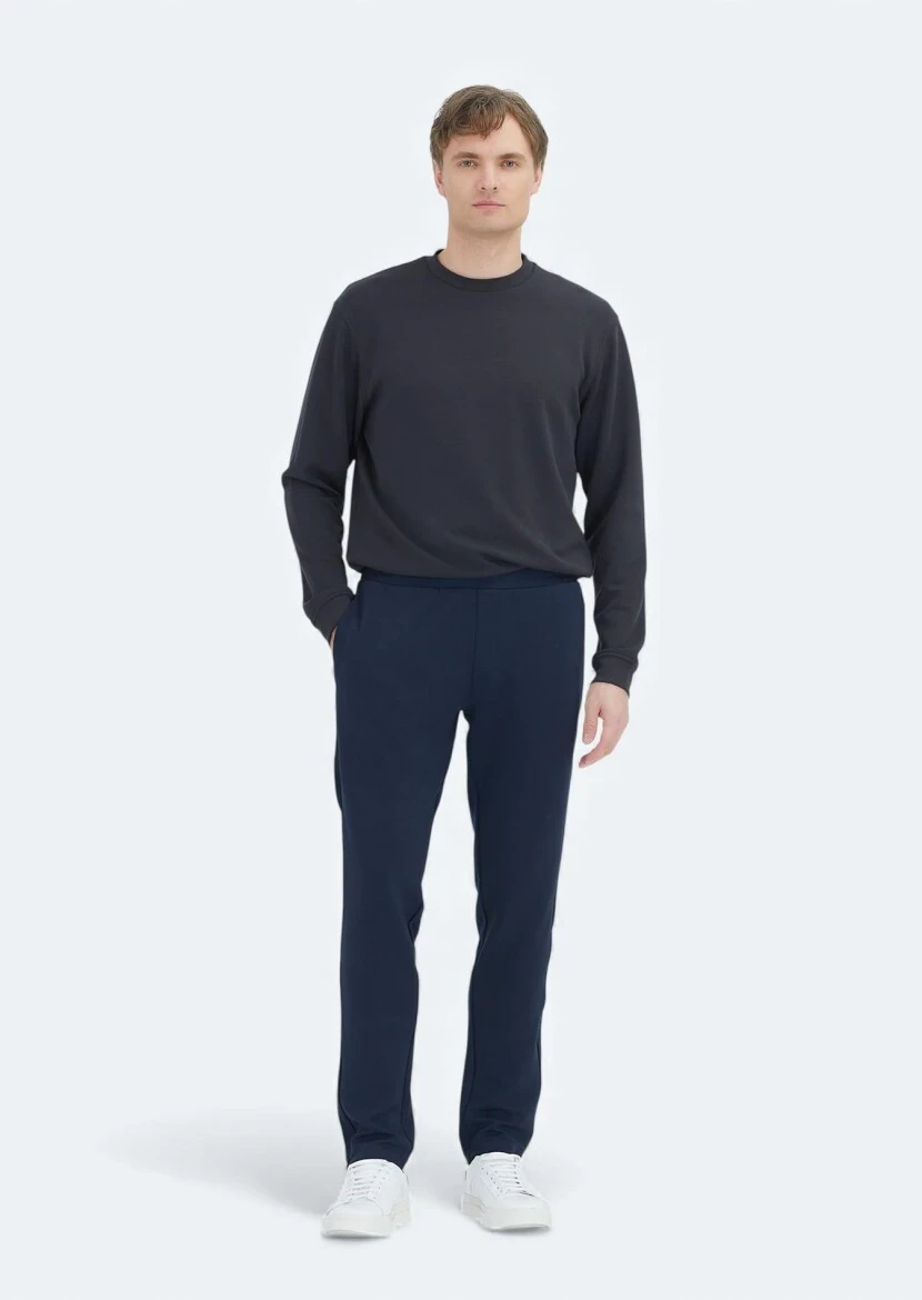 Navy Blue Sweat Pants - RAMSEY