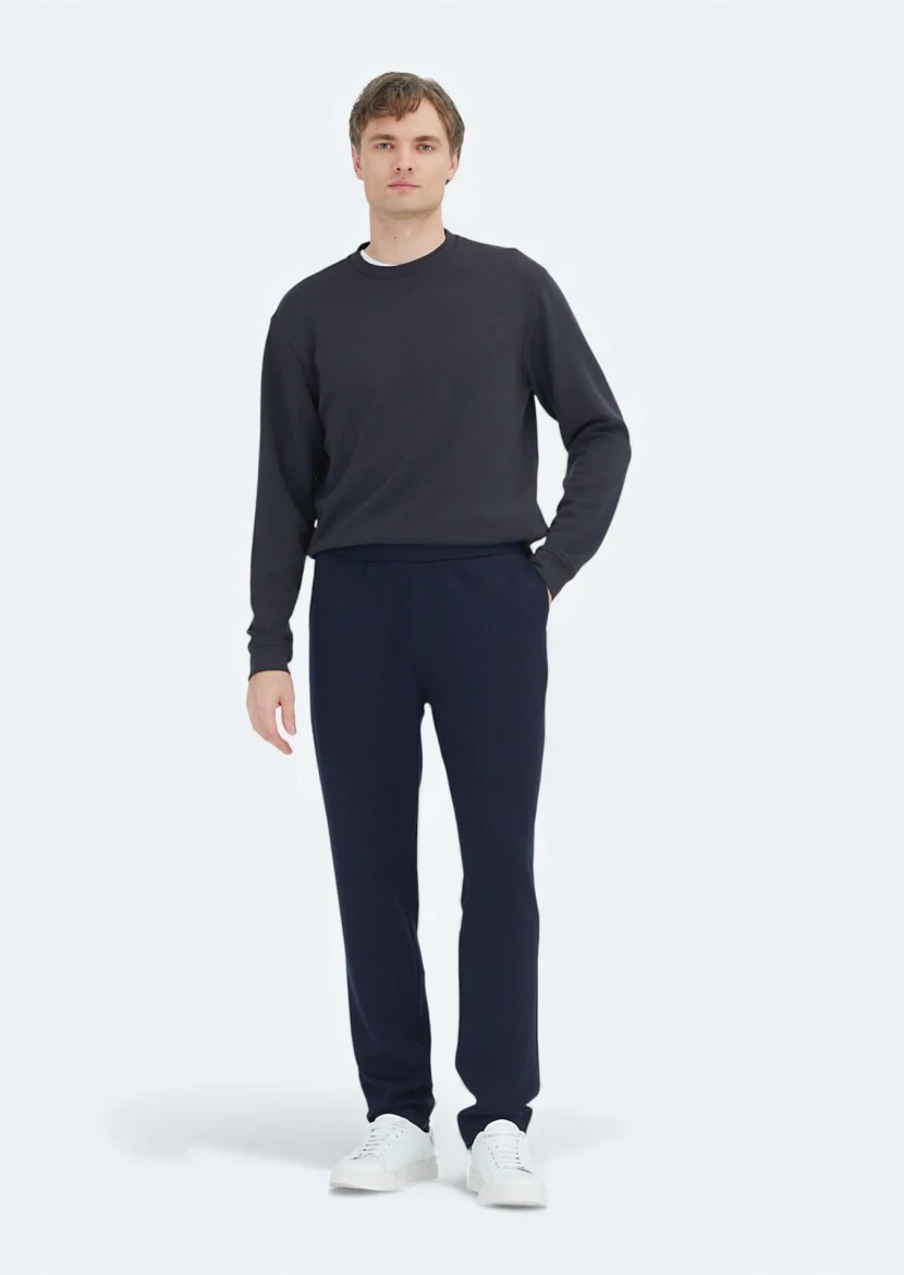 Navy Blue Sweat Pants - RAMSEY
