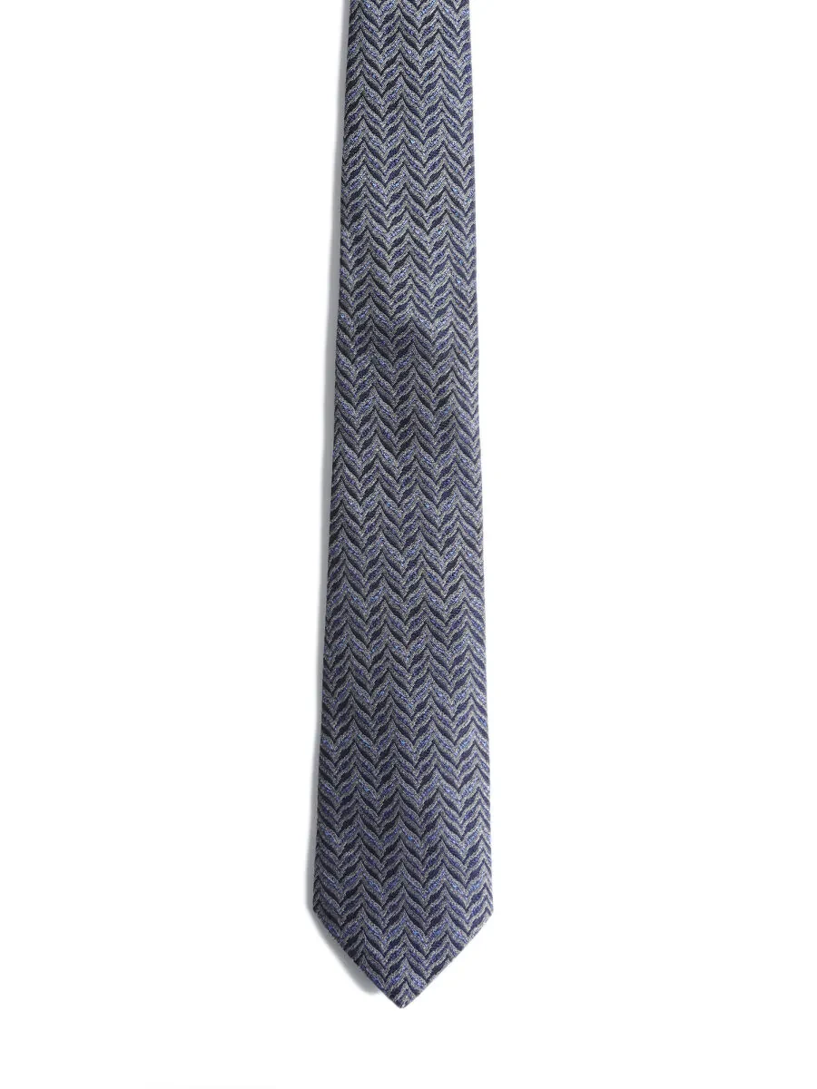 Navy Blue Tie - 1