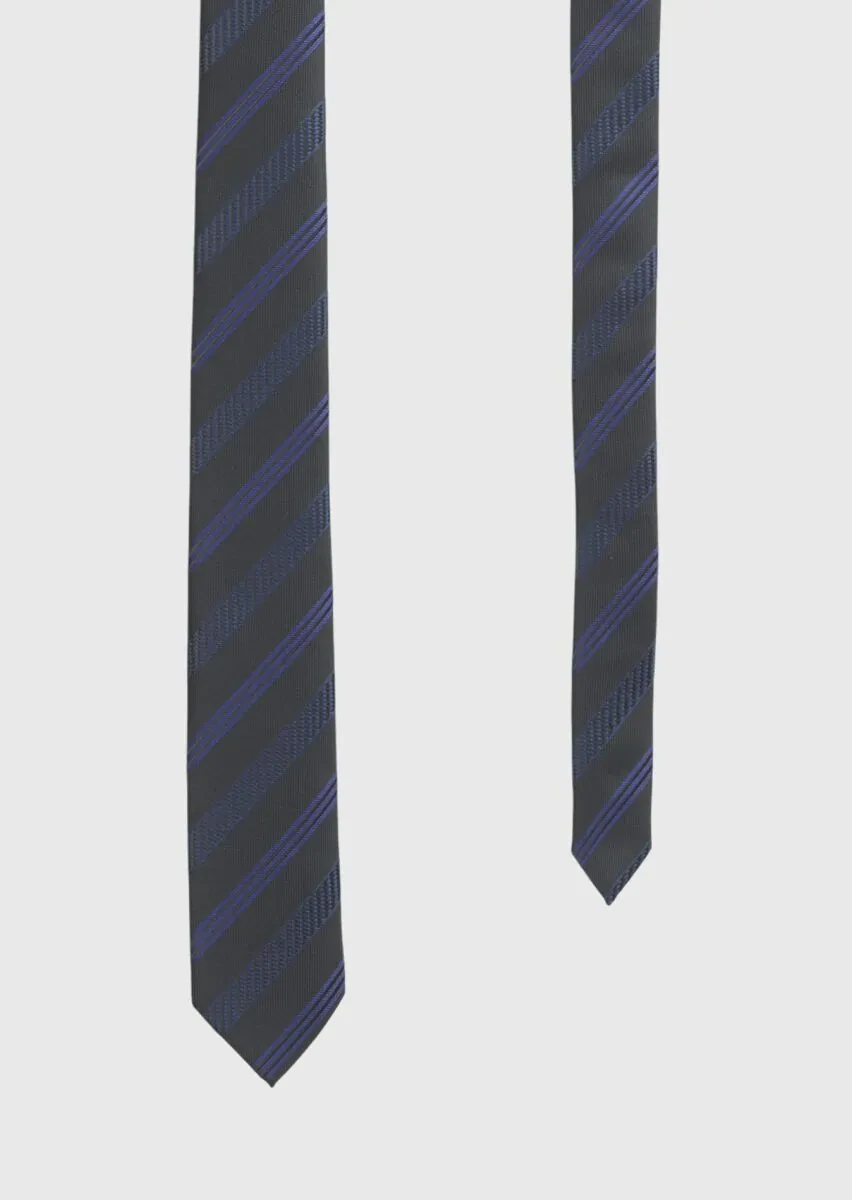 Navy Blue Tie - 1