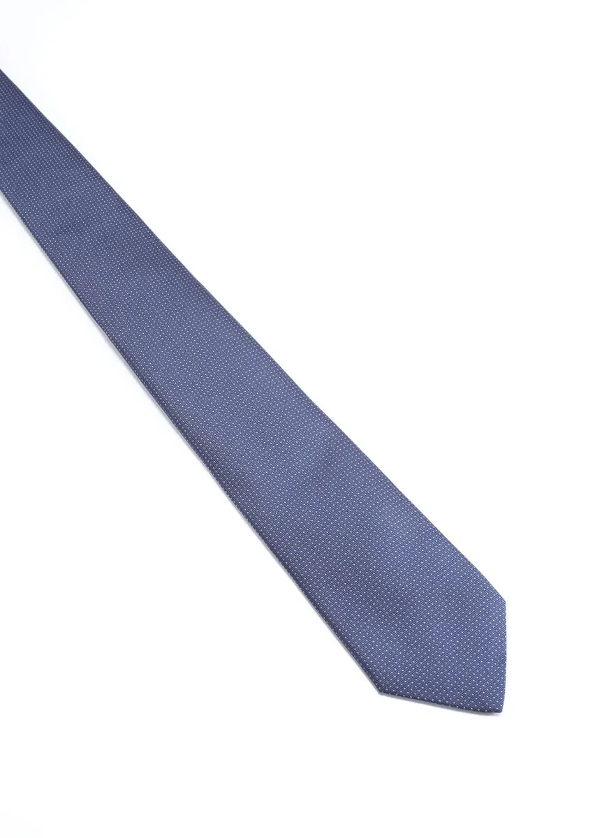 Navy Blue Tie - 1