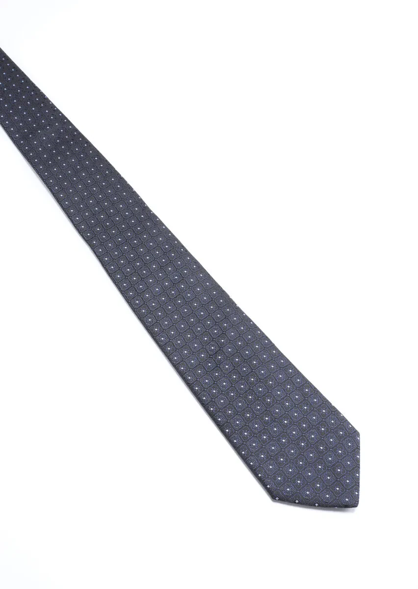 Navy Blue Tie - 1