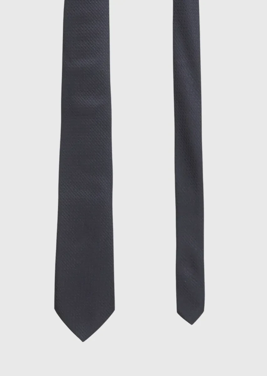 Navy Blue Tie - 1