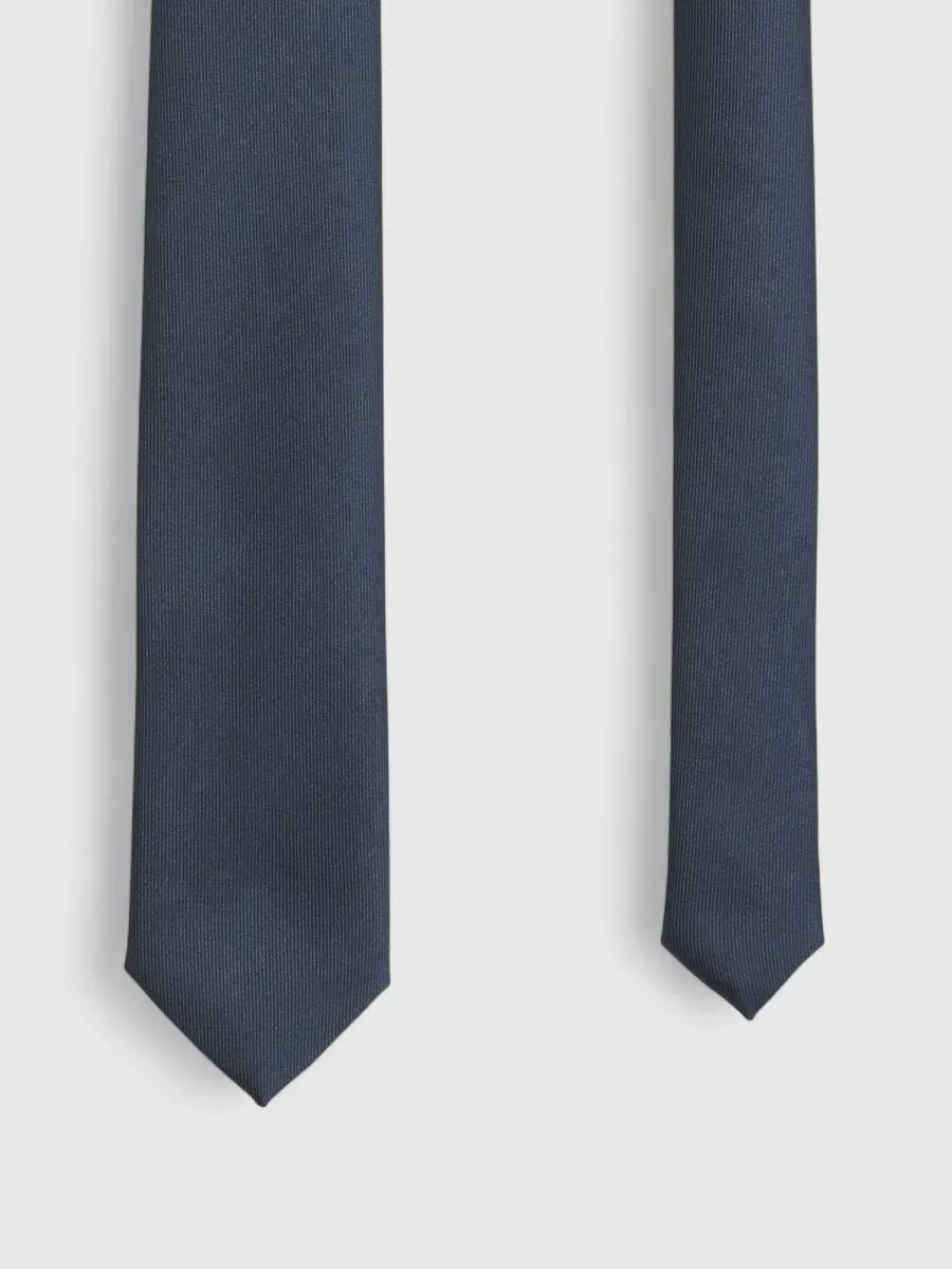 Navy Blue Tie - 1