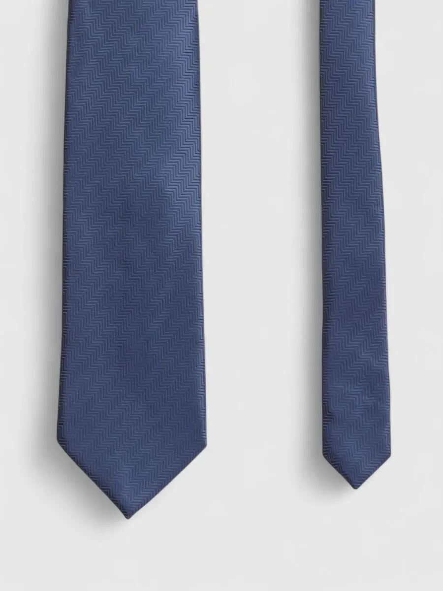 Navy Blue Tie - 1