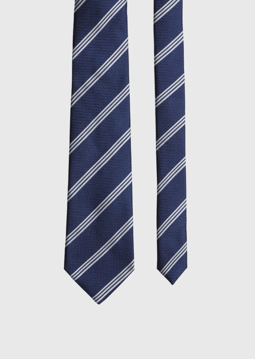 Navy Blue Tie - RAMSEY