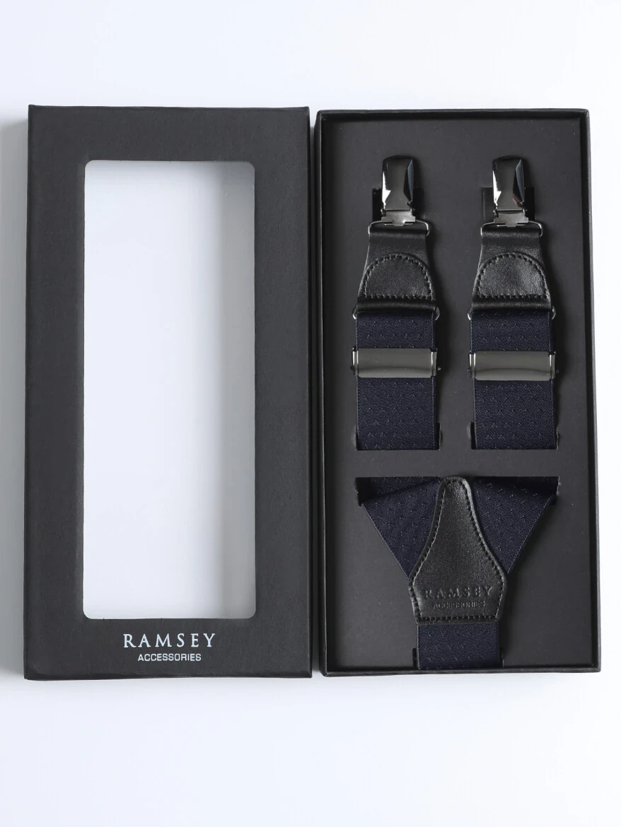 Navy Blue Trosers Hanger 