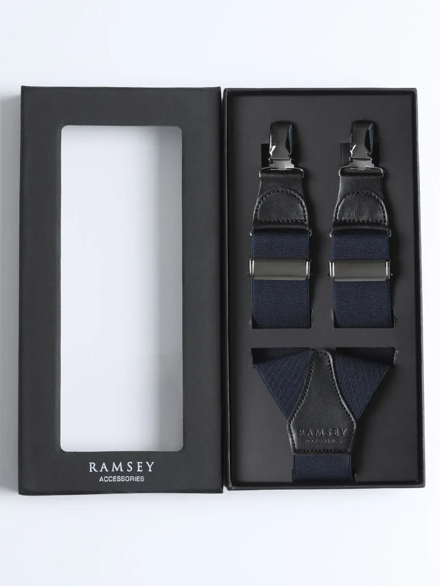 Navy Blue Trosers Hanger - 1