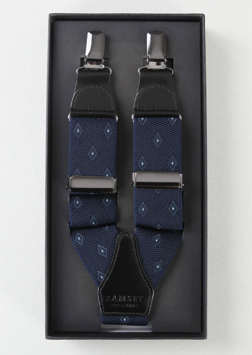 Navy Blue Trosers Hanger 