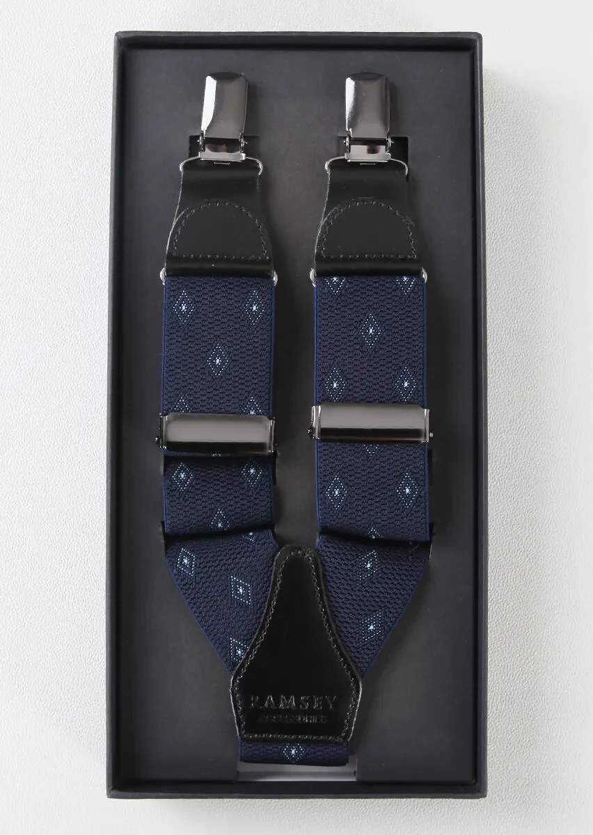 Navy Blue Trosers Hanger - 1