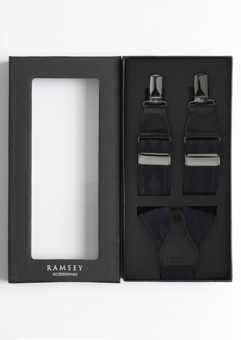 Navy Blue Trosers Hanger 