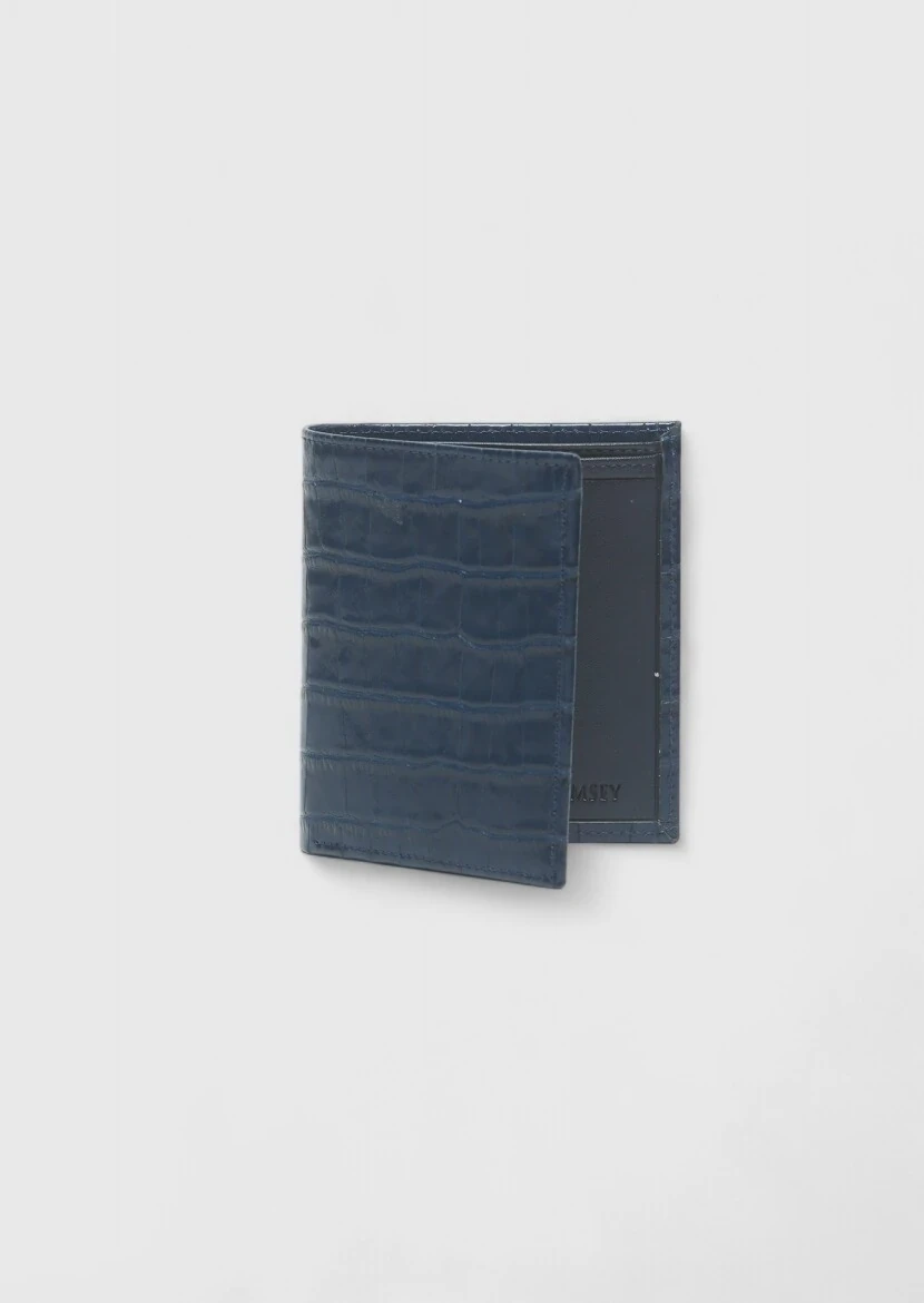 Navy Blue Wallet - 1
