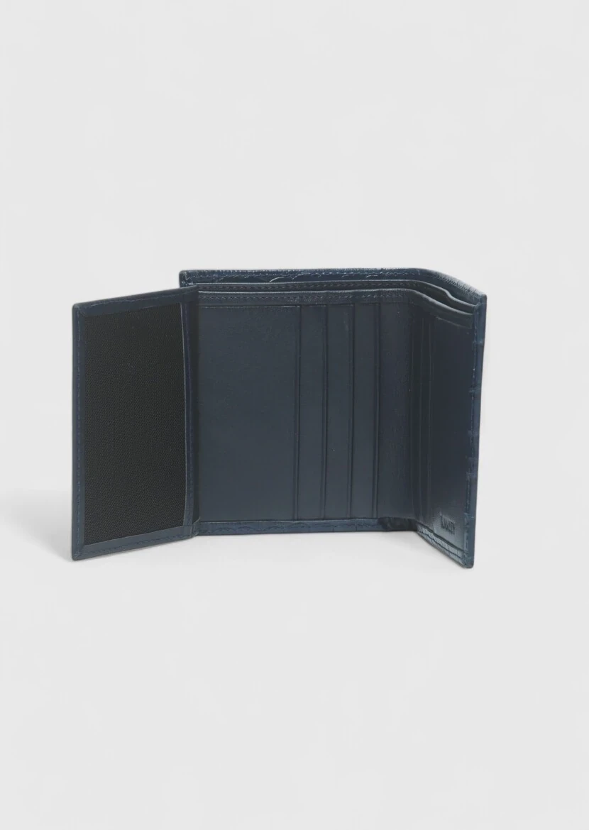 Navy Blue Wallet - 4