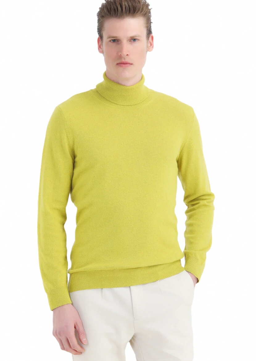 Oil Green Knitwear Sweatshirt - RAMSEY