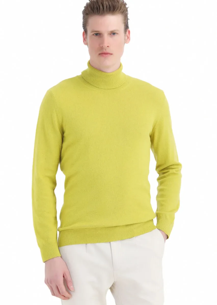 Oil Green Knitwear Sweatshirt - 1