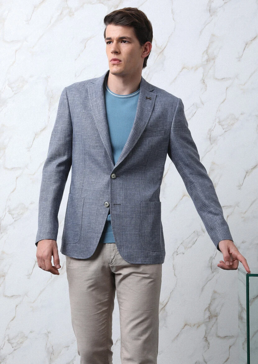 Petrol Blue Knitwear - 4