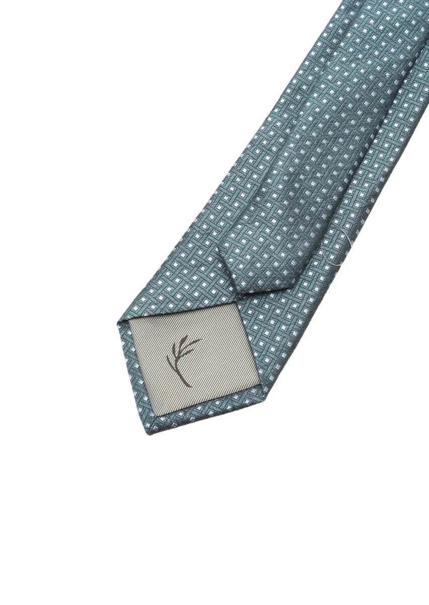 Petrol Blue Tie - 2