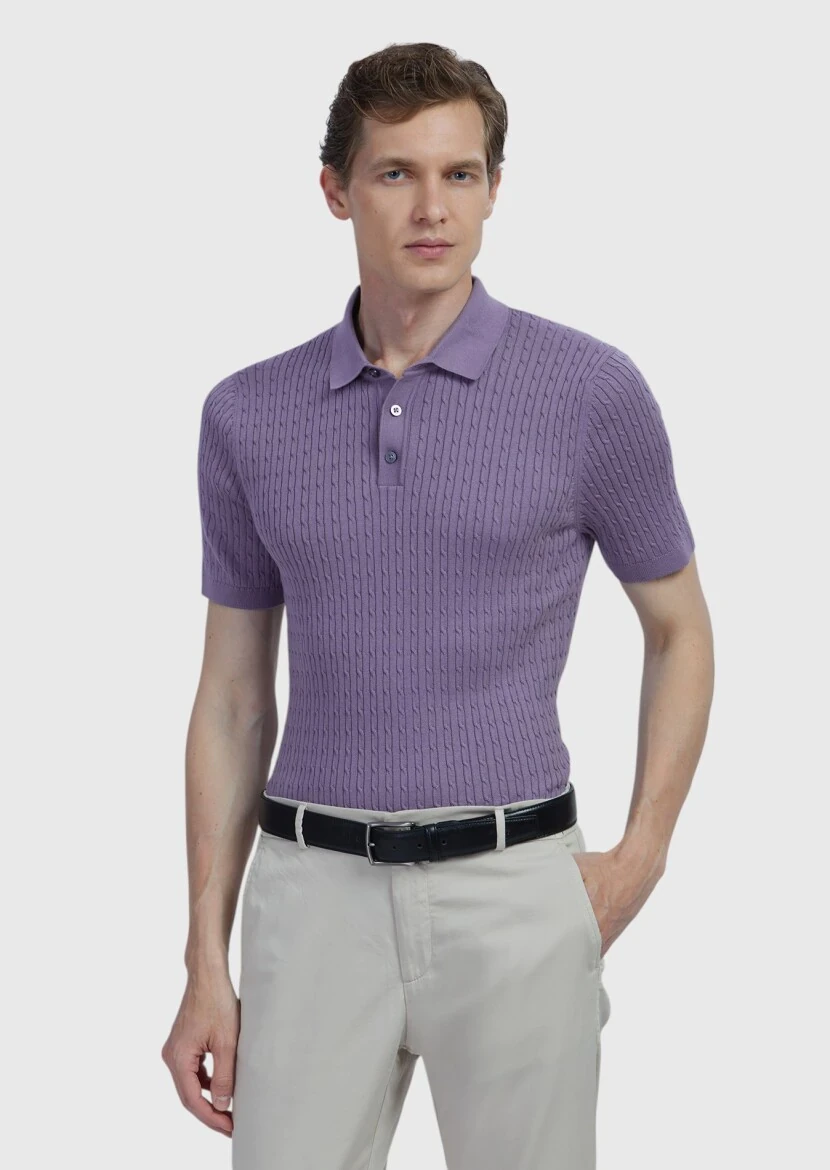 Purple Knitwear - RAMSEY