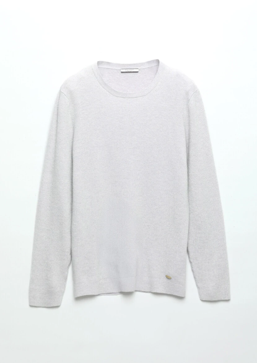 Purple Knitwear Sweatshirt - 7