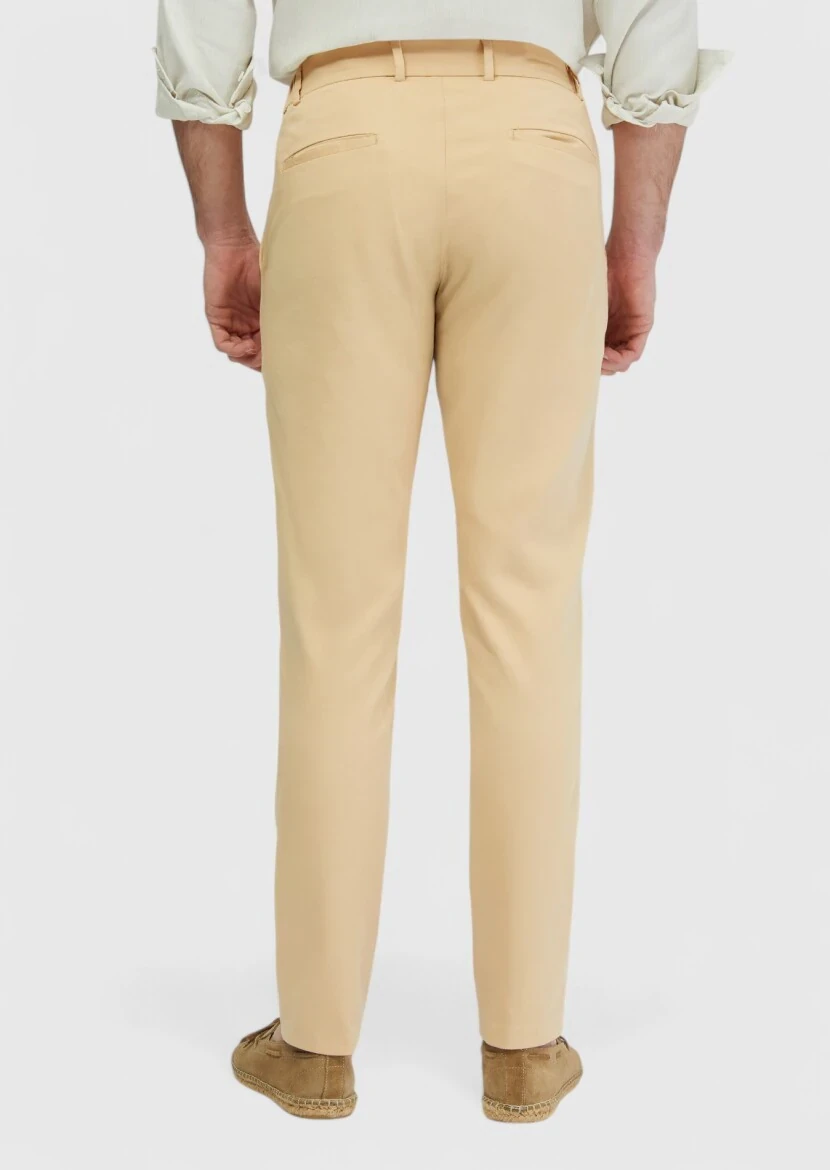 Saffron Weaving Jogging Fit Casual Cotton Blended Trousers - 5